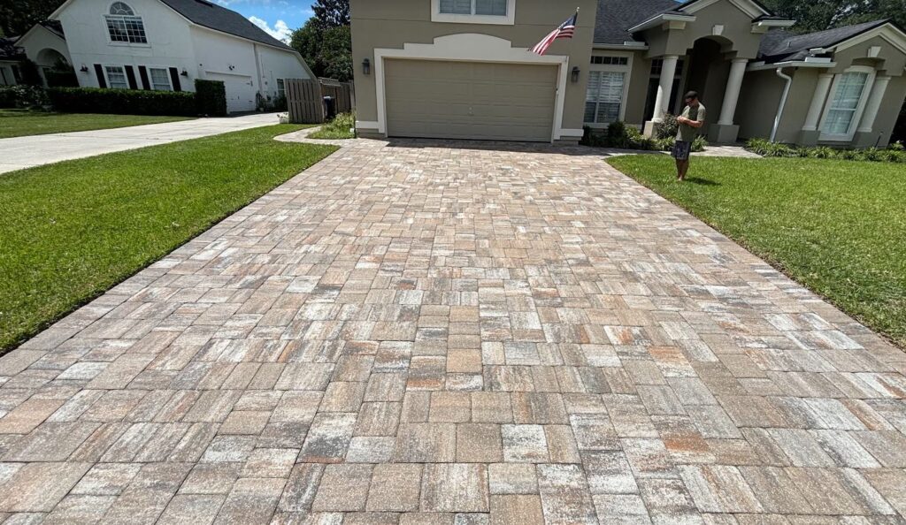 After Paver Sealing